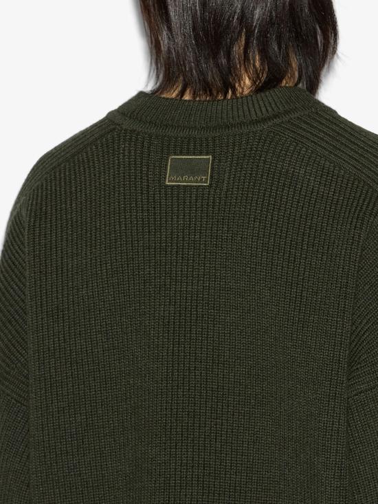 25FW 이자벨마랑 스웨터 PU0081HA A1L79H67KI Kaki - ISABEL MARANT