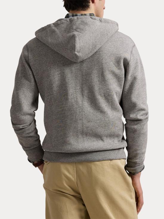 25FW 랄프 로렌 긴팔 티셔츠 710981151 001 Grey - RALPH LAUREN