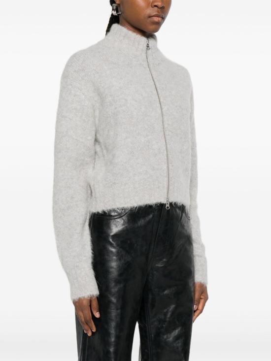 25FW 삼소앤삼소 가디건 F24400072 LIGHTGREYMELANGE Grey - SAMSOE SAMSOE