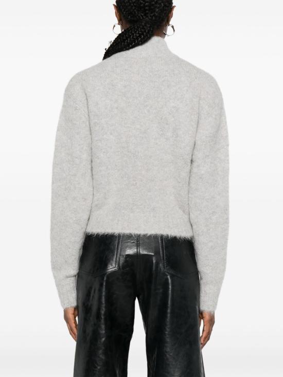 25FW 삼소앤삼소 가디건 F24400072 LIGHTGREYMELANGE Grey - SAMSOE SAMSOE