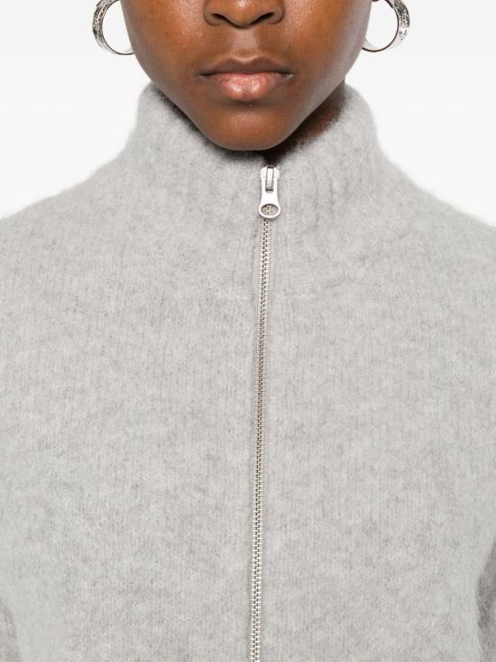 25FW 삼소앤삼소 가디건 F24400072 LIGHTGREYMELANGE Grey - SAMSOE SAMSOE