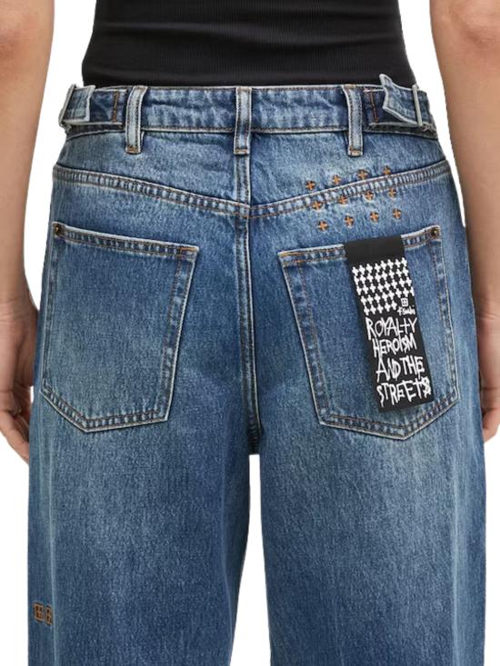 25FW 수비 데님 팬츠 WFA25DJ004 DNM Denim - KSUBI