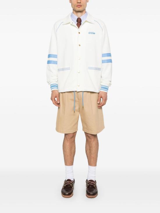 25FW 드롤드무슈 긴팔 티셔츠 JT227 CO162OW WHITE - DROLE DE MONSIEUR