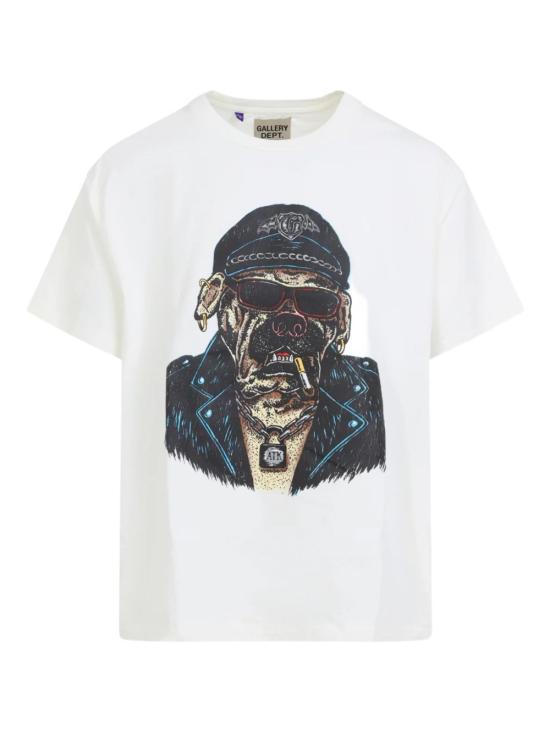 25FW 갤러리 디파트먼트 반팔 티셔츠 OBD10284 LTARCHIVALWHITE White - GALLERY DEPT