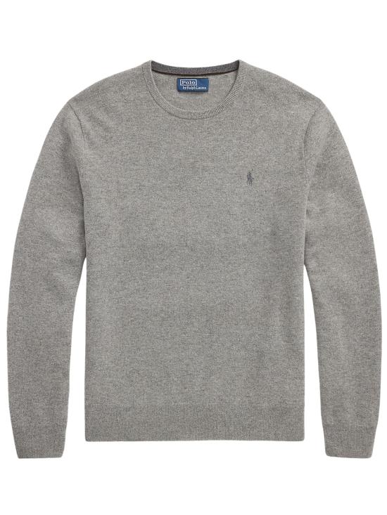 25FW 랄프 로렌 스웨터 710974148 002 Grey