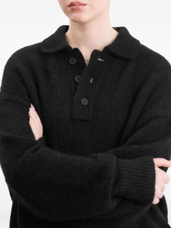 25FW 스튜디오 니콜슨 긴팔 티셔츠 DUNESN1493 BLACK Black - STUDIO NICHOLSON