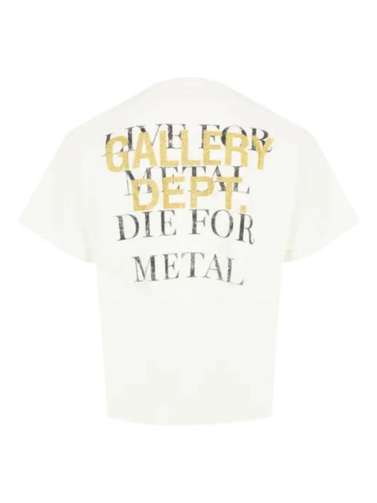 25FW 갤러리 디파트먼트 반팔 티셔츠 LFM10287 LTARCHIVALWHITE White - GALLERY DEPT