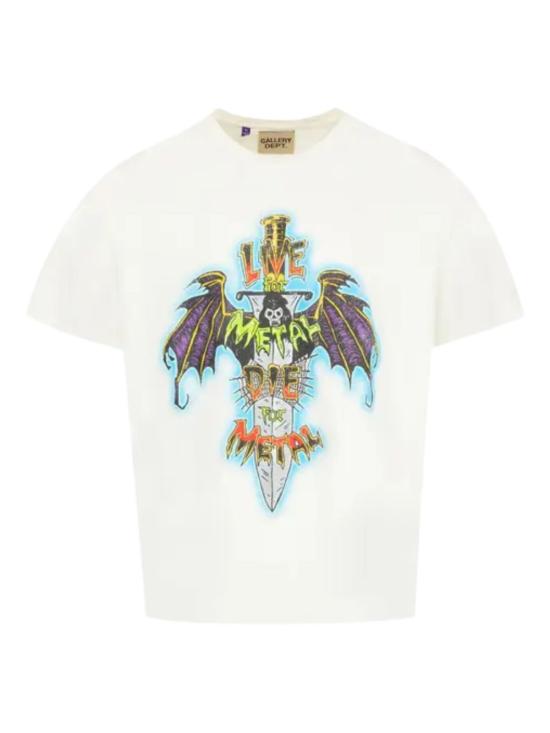 25FW 갤러리 디파트먼트 반팔 티셔츠 LFM10287 LTARCHIVALWHITE White - GALLERY DEPT