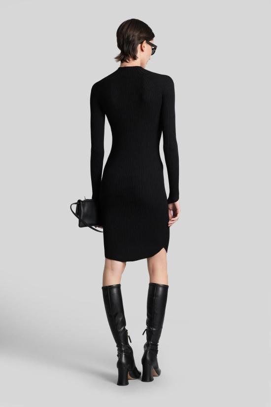 25FW 쿠레쥬 숏 원피스 430111 325MRO690FI0001 Black - COURREGES