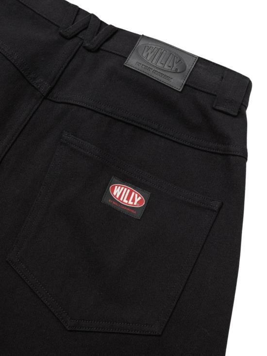 25FW 윌리 차바리아 데님 팬츠 WCDNM009 032 Black - WILLY CHAVARRIA