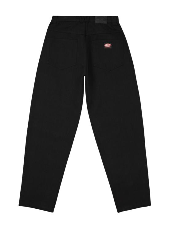25FW 윌리 차바리아 데님 팬츠 WCDNM009 032 Black - WILLY CHAVARRIA