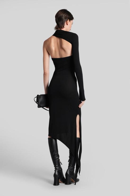 25FW 쿠레쥬 롱 원피스 430103 424JRO523JS0145 Black - COURREGES