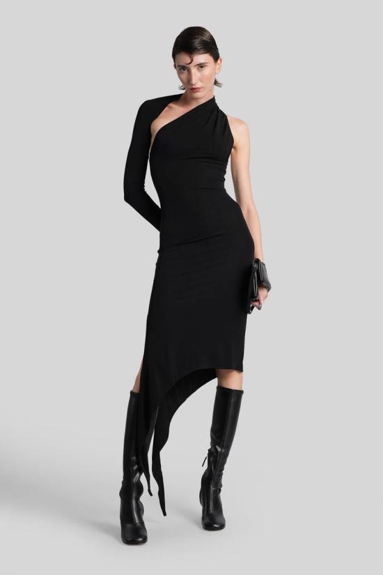 25FW 쿠레쥬 롱 원피스 430103 424JRO523JS0145 Black - COURREGES