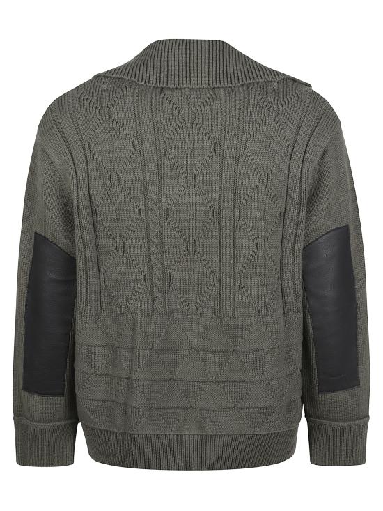 25FW 나마체코 가디건 7600N72103001 MILITARYGREEN Green - NAMACHEKO