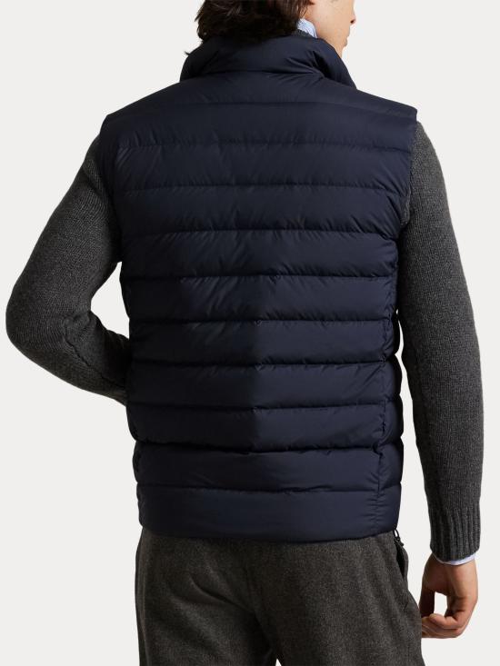 25FW 랄프 로렌 니트 베스트 710967775 001 Blue - RALPH LAUREN