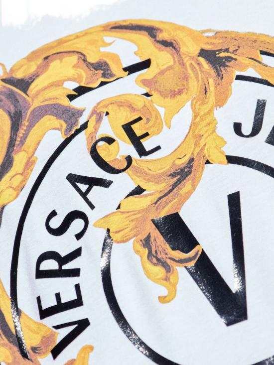 25FW 베르사체 반팔 티셔츠 79GAHE01 CJ00TG03 White - VERSACE