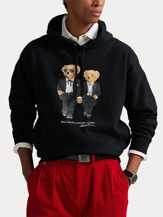 25FW 랄프 로렌 긴팔 티셔츠 710981802 001 Black - RALPH LAUREN