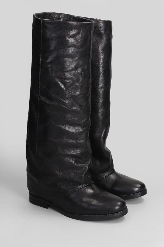 25FW 줄리 디 부츠 428449 IV314 Black - Julie Dee