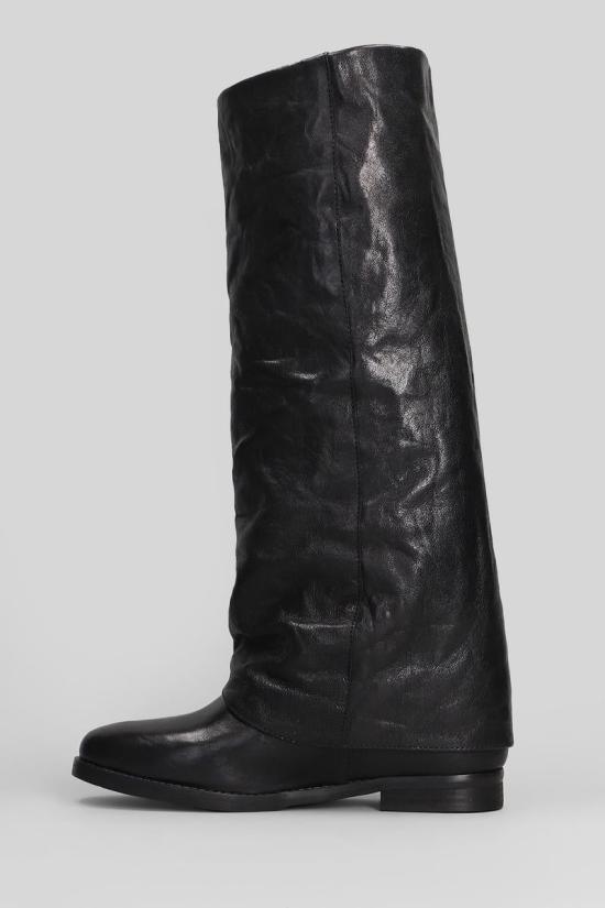 25FW 줄리 디 부츠 428449 IV314 Black - Julie Dee