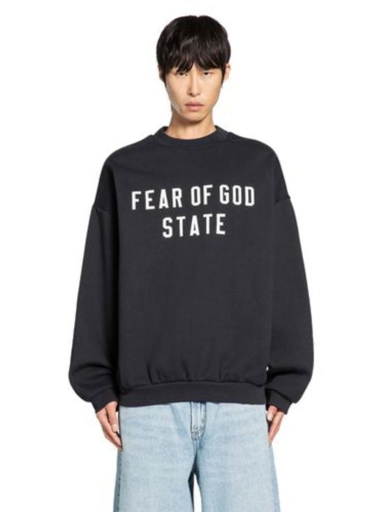 25FW 피어오브갓 플리스 집업 후디 192SP256550F JETBLACK Black - FEAR OF GOD