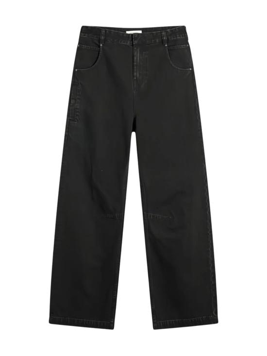25FW 엔타이어 스튜디오 데님 팬츠 ESU11007 MAGNETITE Black