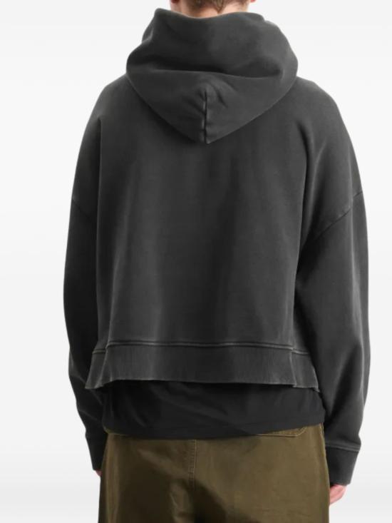 25FW 엔타이어 스튜디오 긴팔 티셔츠 UNU1012 WASHEDBLACK Black - ENTIRE STUDIOS