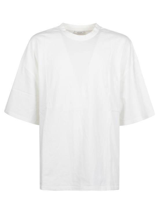 25FW 엔타이어 스튜디오 반팔 티셔츠 UNU2033 WHITE Bianco