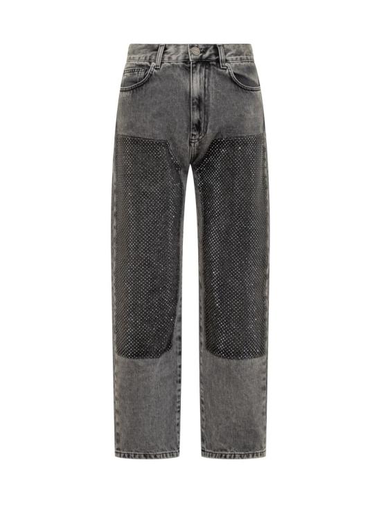 25FW 핑코 데님 팬츠 104635A2W4 PJ9 Black