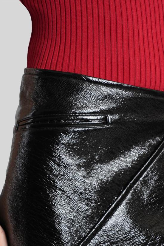 25FW 쿠레쥬 숏 스커트 430122 425CJU319VY0014 Black - COURREGES