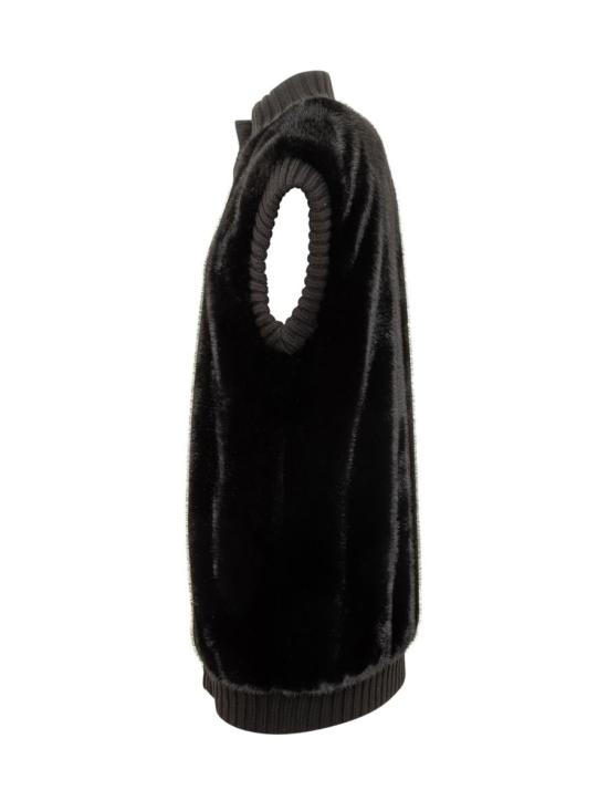 25FW 핑코 베스트 105402A2PI Z99 Black - PINKO