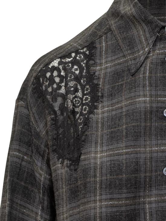 25FW 핑코 셔츠 106109A30D IK1 GREY - PINKO