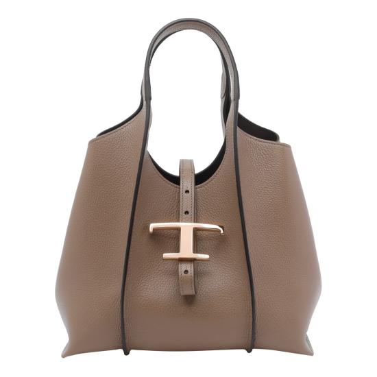 26SS 토즈 T 타임리스 미니 토트백 XBWTSBA9100XSOC413 BROWN