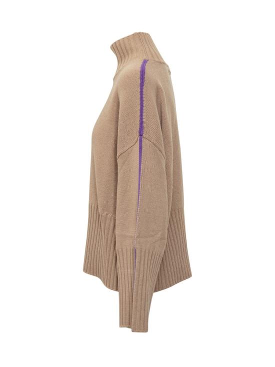 25FW 핑코 터틀넥 105396A2PL CY9 Beige - PINKO