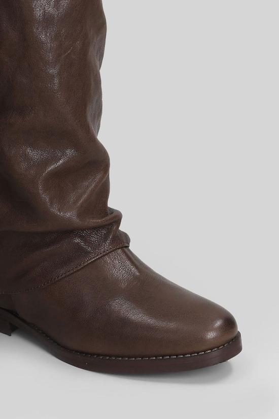 25FW 줄리 디 부츠 428450 IV314 BROWN - Julie Dee