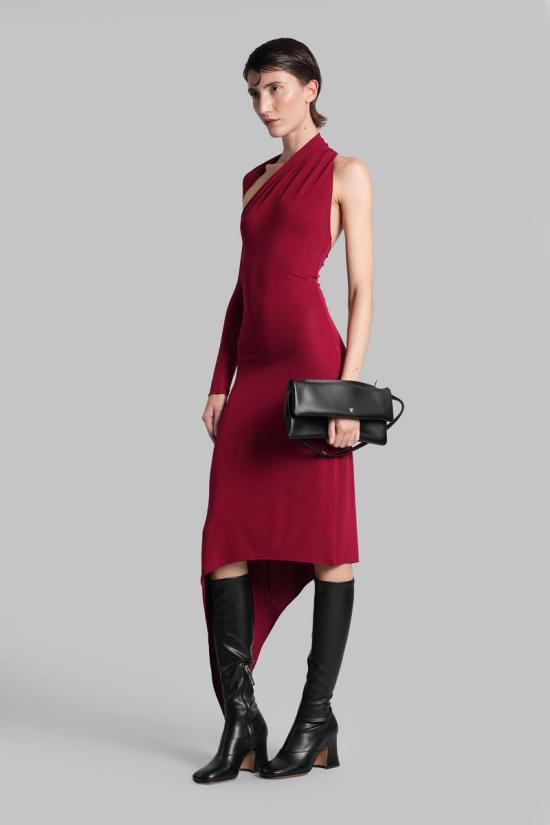 25FW 쿠레쥬 롱 원피스 430102 424JRO523JS0145 RED - COURREGES