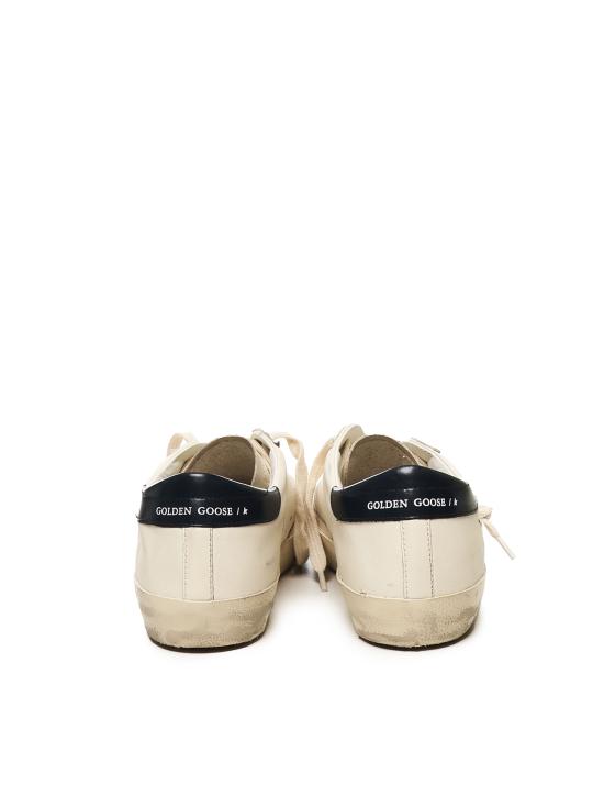 26SS 골든구스 슈퍼스타 스니커즈 GMF00101 F00416415430 BEIGE NIGHT BLUE - GOLDEN GOOSE