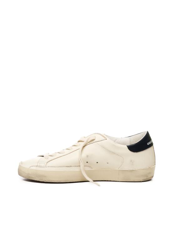 26SS 골든구스 슈퍼스타 스니커즈 GMF00101 F00416415430 BEIGE NIGHT BLUE - GOLDEN GOOSE