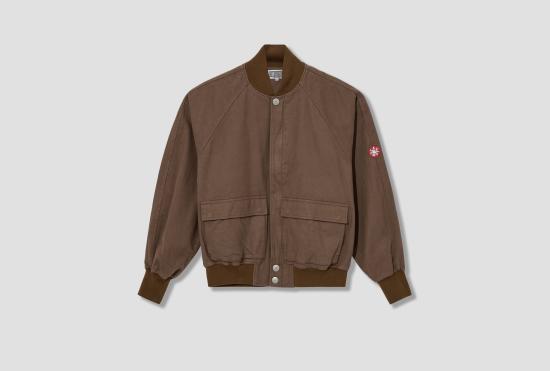 25FW 카브엠트 자켓 코튼 플란넬 지퍼 재킷 CES28JK15 브라운