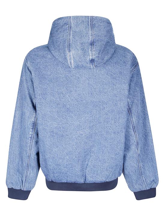 25FW 칼하트 WIP 자켓 I0359663FZ12 BLUE USA RED DOM - CARHARTT WIP