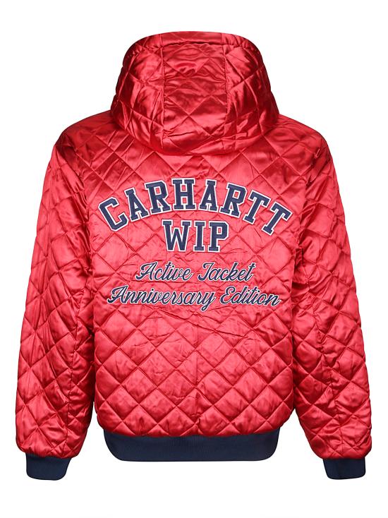 25FW 칼하트 WIP 자켓 I0359663FZ12 BLUE USA RED DOM - CARHARTT WIP