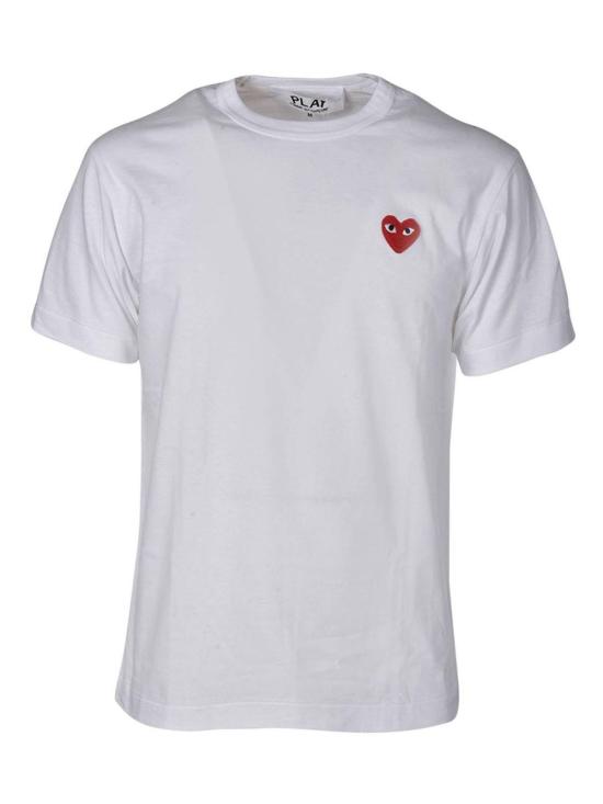  꼼데가르송 반팔 티셔츠 P1T108WHITE White