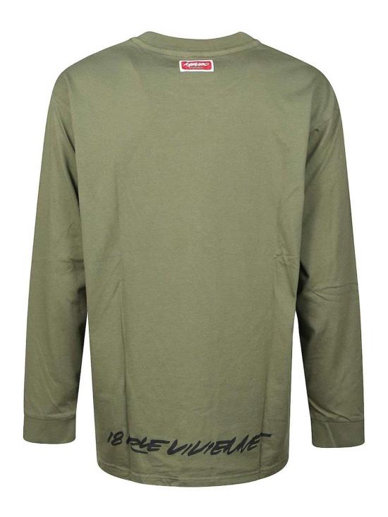  겐조 반팔 티셔츠 FF65TL3514SG50 Light Brown - KENZO