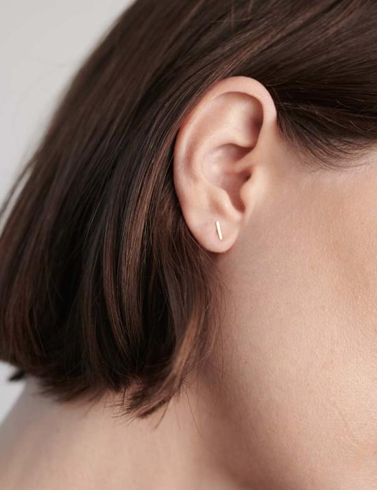  캐슬린 휘태커 이어링 스테이플 스터드 귀걸이 - KATHLEEN WHITAKER