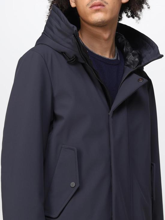 25FW 페트레이 카사 KP 01 부드러운 소재 트리플 레이어 파카 PEU411301191511 215 Blue - PEUTEREY