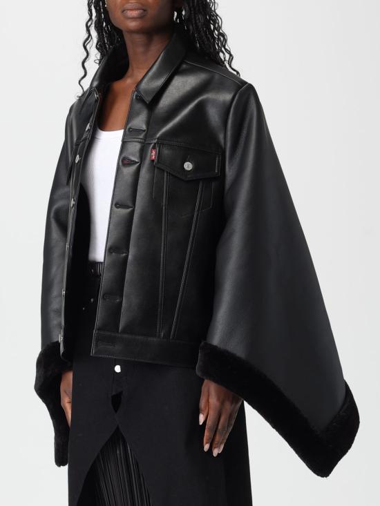 25FW 와타나베 준야 가죽 자켓 JPJ201051 1 Black - JUNYA WATANABE