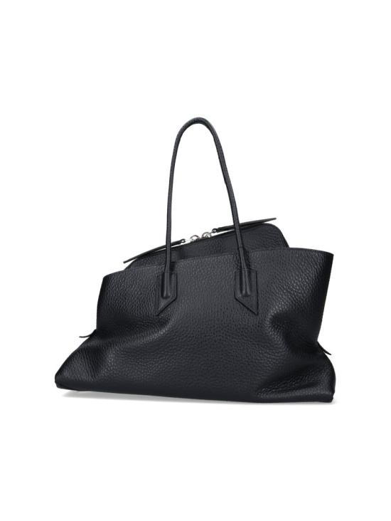 26SS 디 아티코 라 파세지아타 미디엄 탑 핸들 백 250WAH00054 LBT117AA100 Black - THE ATTICO