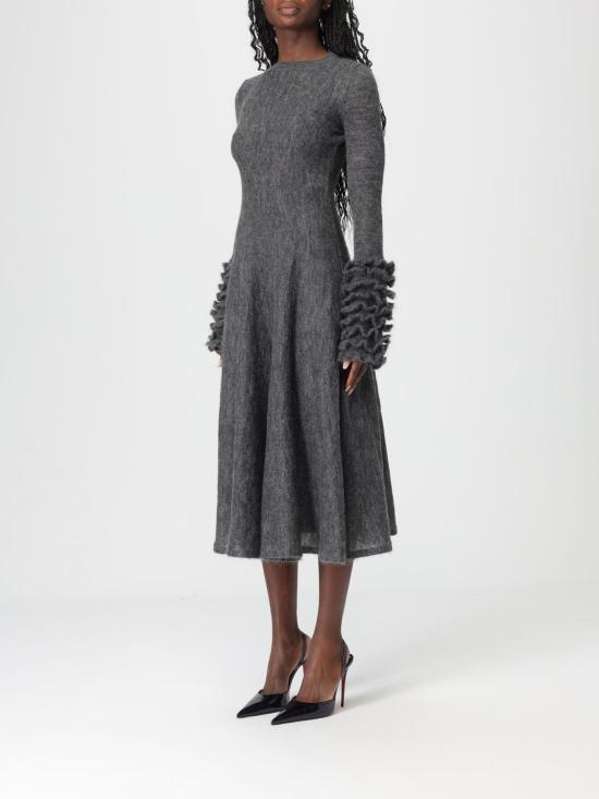 25FW 알라이아 롱 원피스 AA9R2788K101B 821 Grey - ALAIA