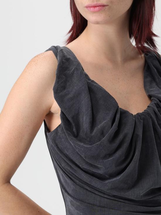 25FW 비비안웨스트우드 롱 원피스 1102001GJ008E N401 Grey - VIVIENNE WESTWOOD