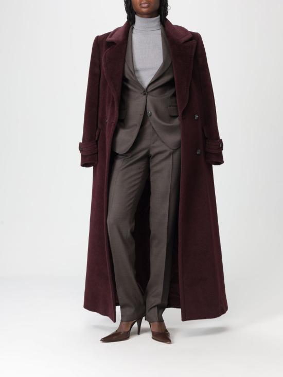 25FW 딸리아토레 코트 E3000425I217N1285 E1360 Burgundy - TAGLIATORE