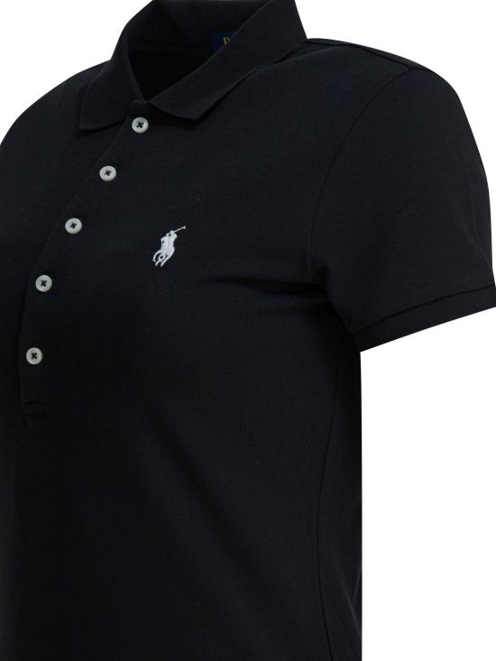 26SS 폴로 랄프로렌 폴로 티셔츠 211870245005BLACKWHITEPP - POLO RALPH LAUREN